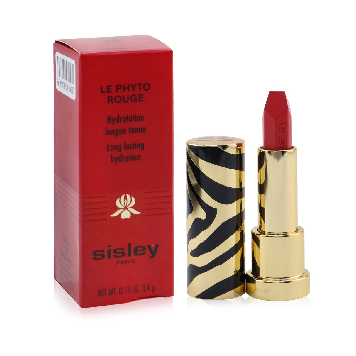 Sisley - Le Phyto Rouge Long Lasting Hydration Lipstick - # 28 Rose Shanghai -