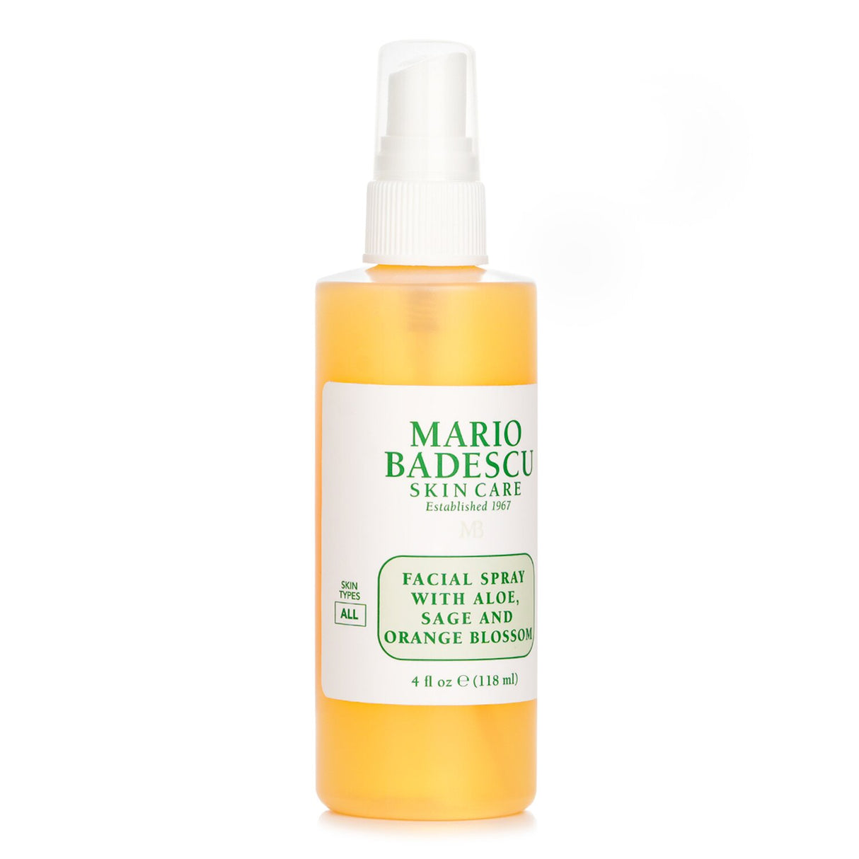 Mario Badescu Facial Spray With Aloe, Sage & Orange Blossom 118ml/4oz