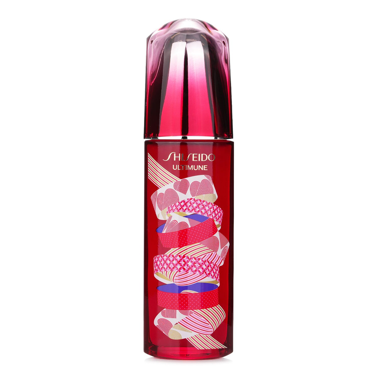 Shiseido Ultimune Power Infusing Concentrate for resilient, radiant skin; 100ml anti-aging formula suitable for all skin types.