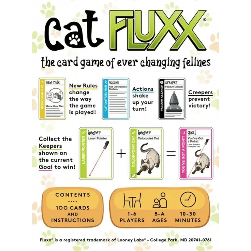 Fluxx Cat Fluxx - Card Game