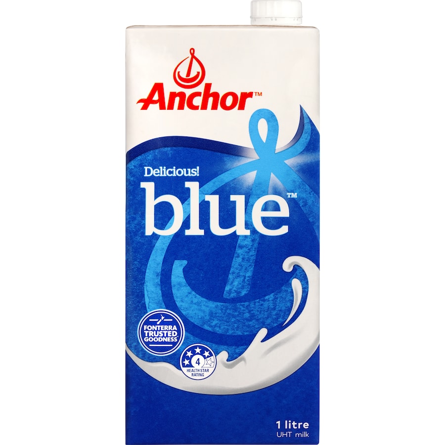 Anchor Uht Milk Blue Top Ctn 1L