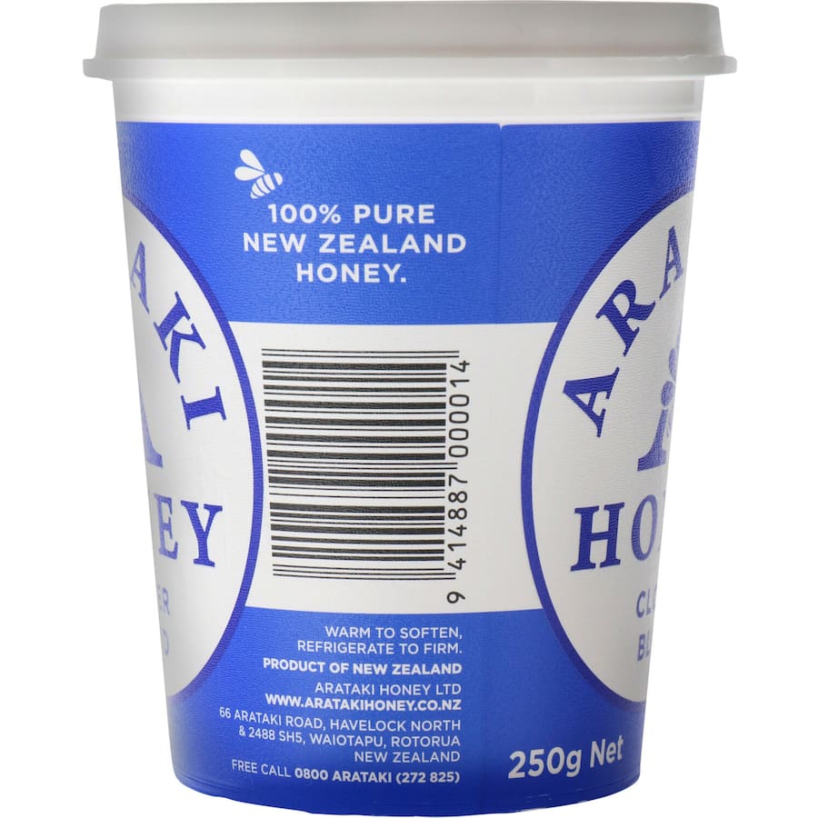 Arataki Clover Honey 250g