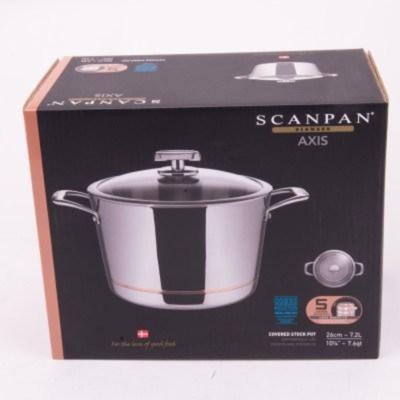 Scanpan Axis Stockpot 26cm/7.2L