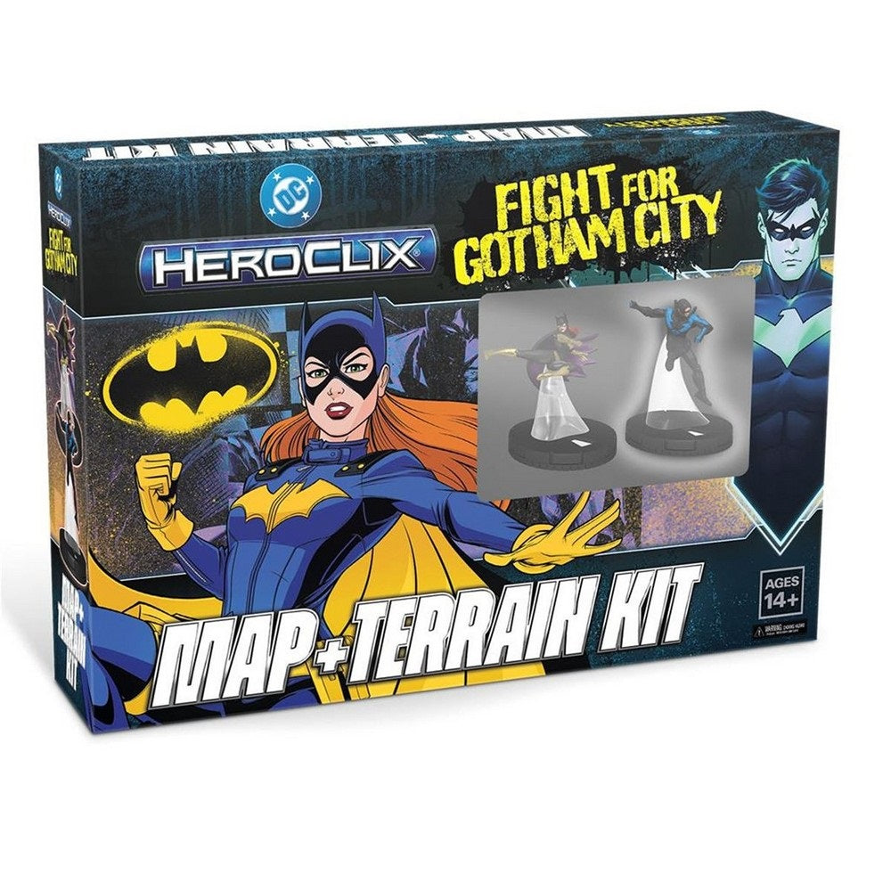 DC HeroClix: Fight for Gotham City - Map and Terrain Kit