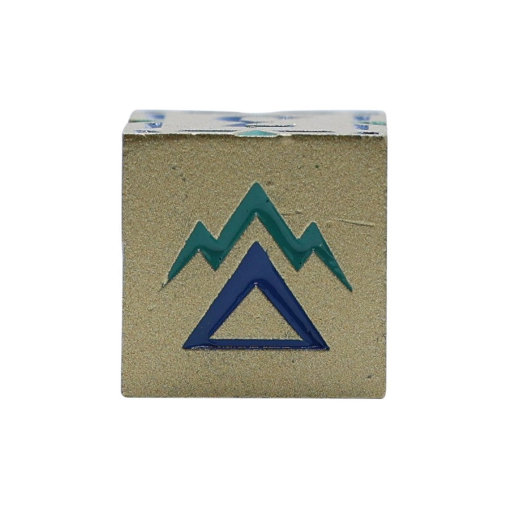 LPG Dice Warrior RPG Set Gold/Blue
