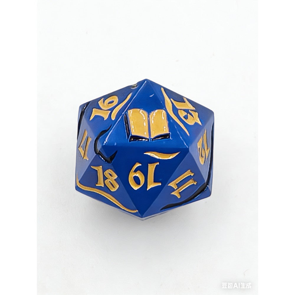 LPG Dice Dual Spindown Mage Blue/Gold Black/Red
