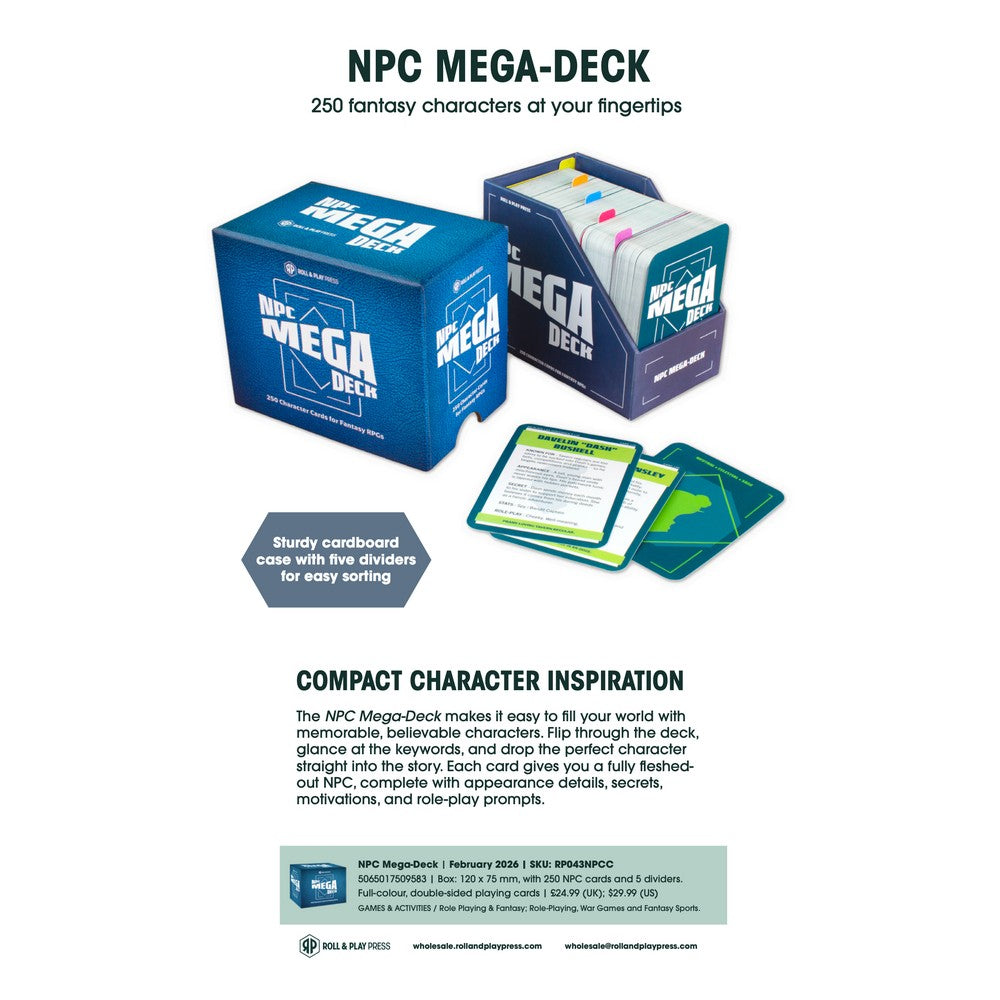 NPC Mega - Deck Board Game