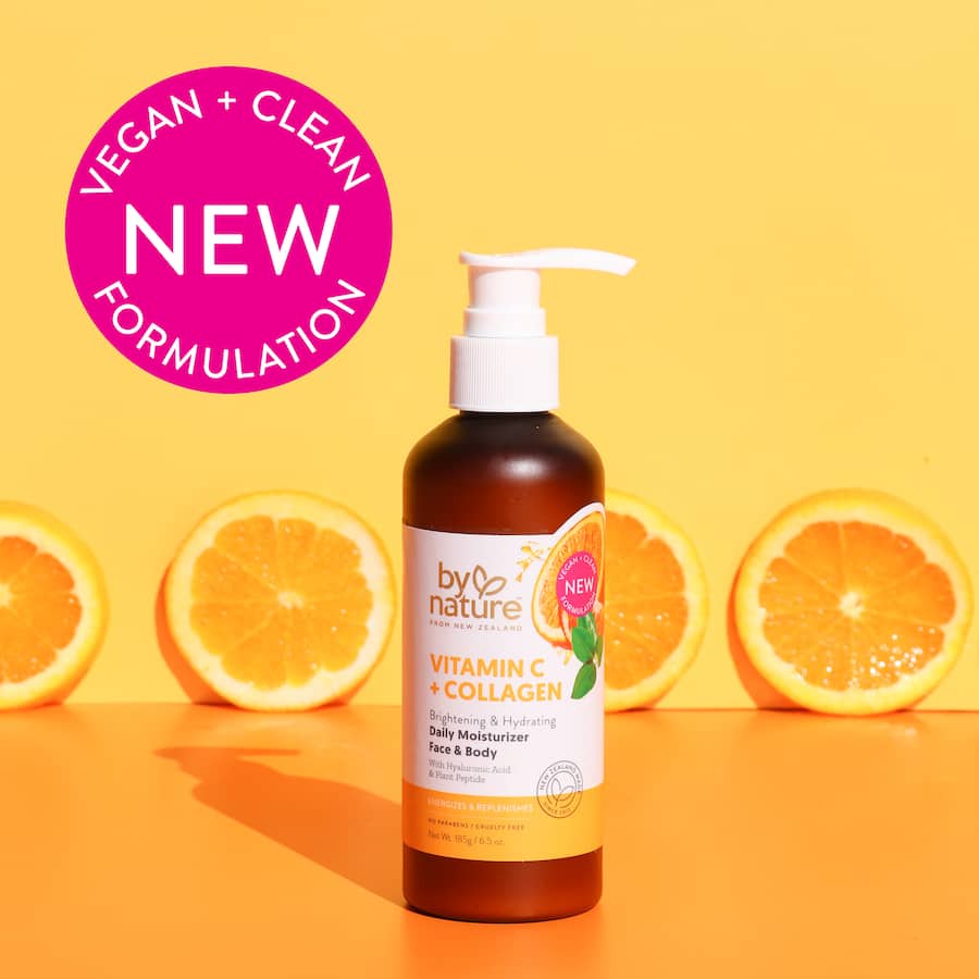 By Nature Face Moisturiser Vitamin C & Collagen 185g