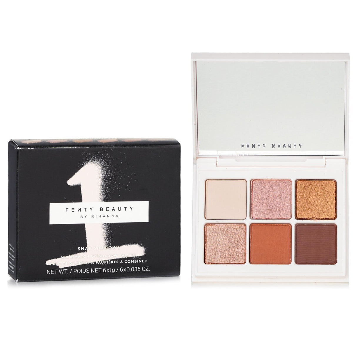 Fenty Beauty by Rihanna Snap Shadows Mix & Match Eyeshadow Palette (6x Eyesh