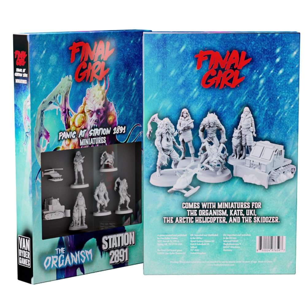 Final Girl: Miniatures Box - Panic at Station 2891