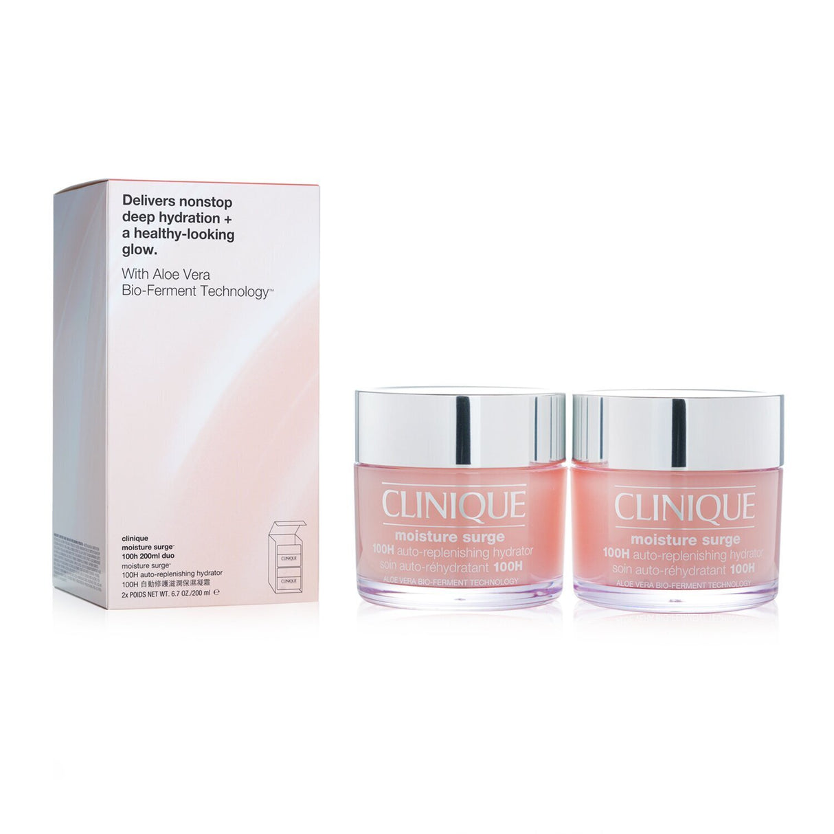 Clinique - Moisture Surge 100H Auto-Replenishing Hydrator (Jumbo Size) Duo Pack
