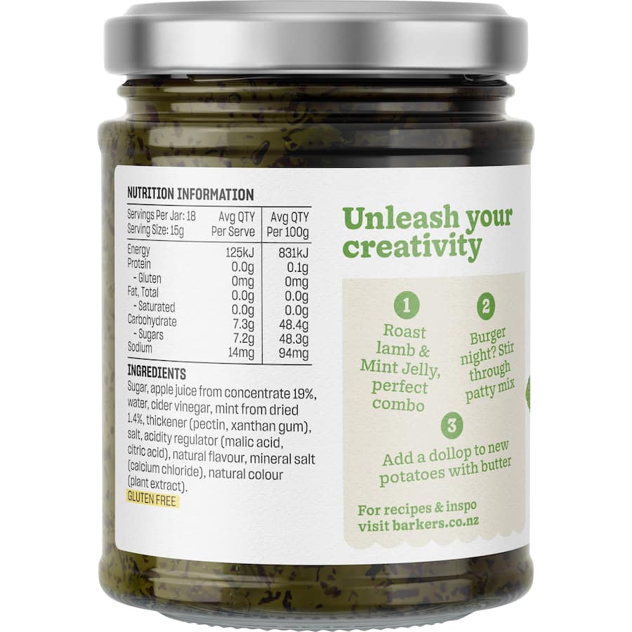 Barkers Jelly Mint & Apple - 300g