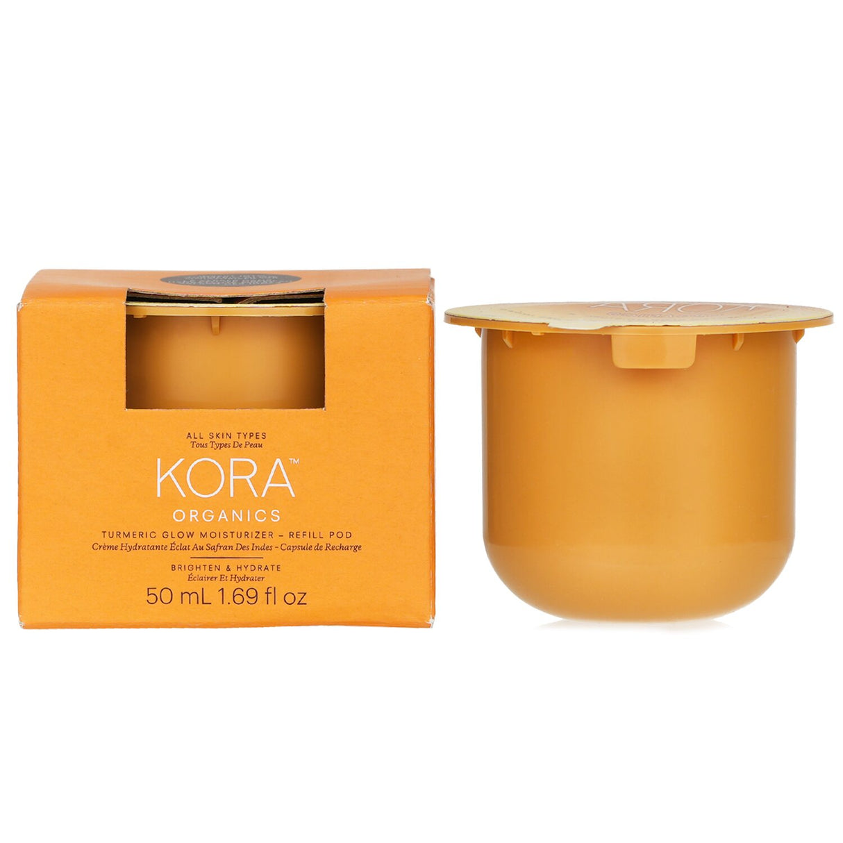 Kora Organics - Turmeric Glow Moisturizer - Refill - 50ml/1.69oz