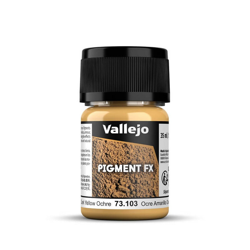 Vallejo - Pigments FX - Dark Yellow Ochre 35ml