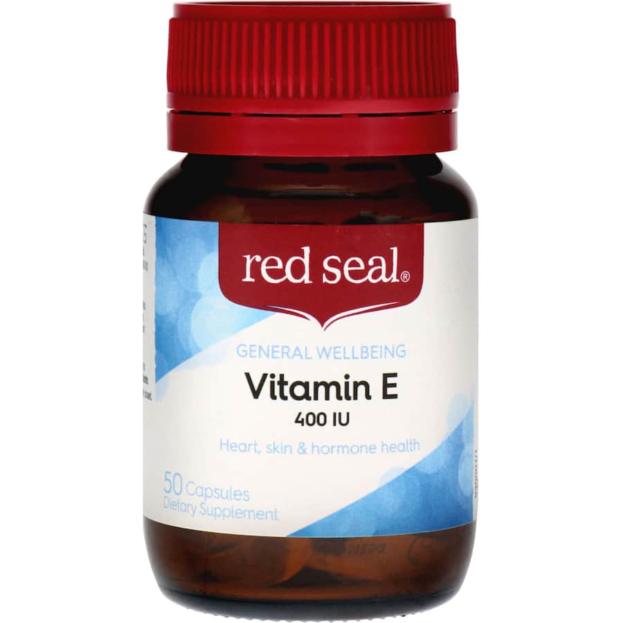 Red Seal Vitamin E 400iu Tablets 50pack