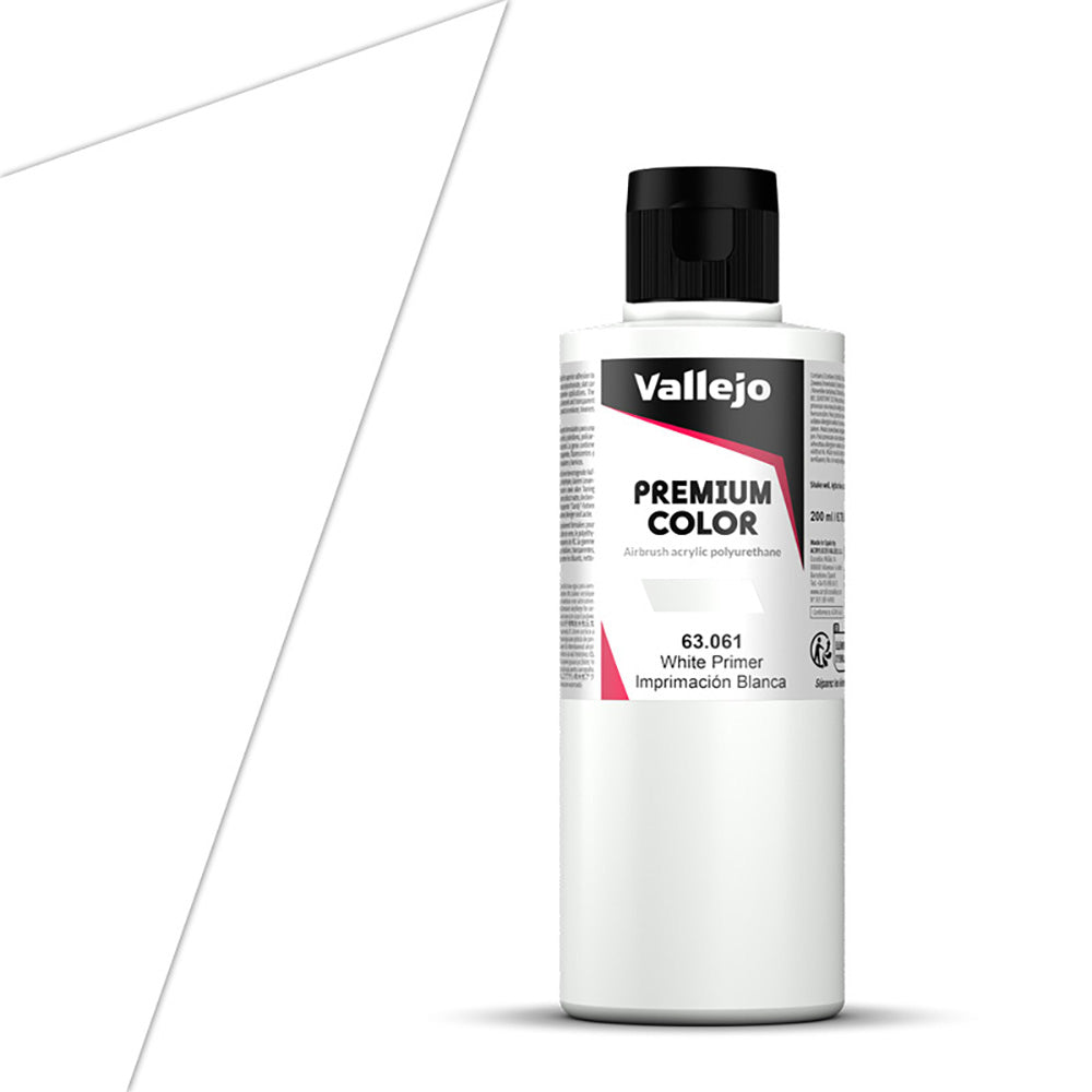 Vallejo - Premium Colour - Primer - White Primer 200ml