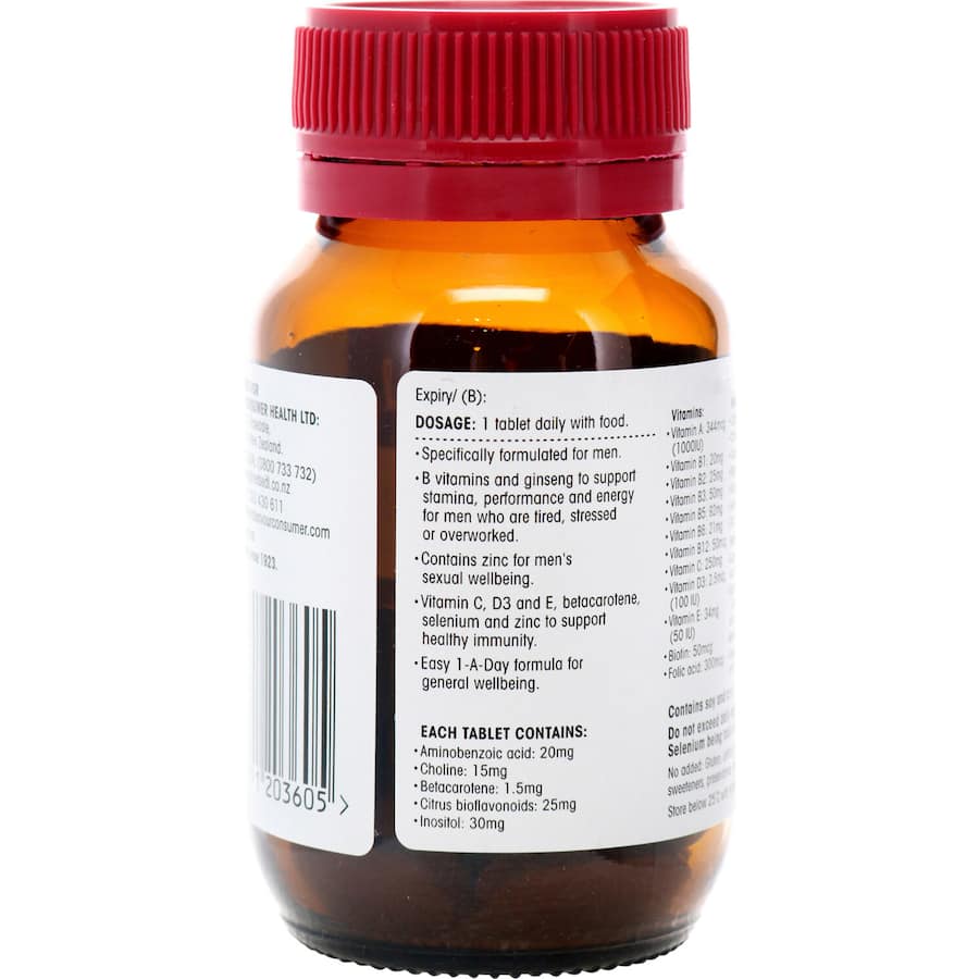 Red Seal Mens Multi Tablets 30pack