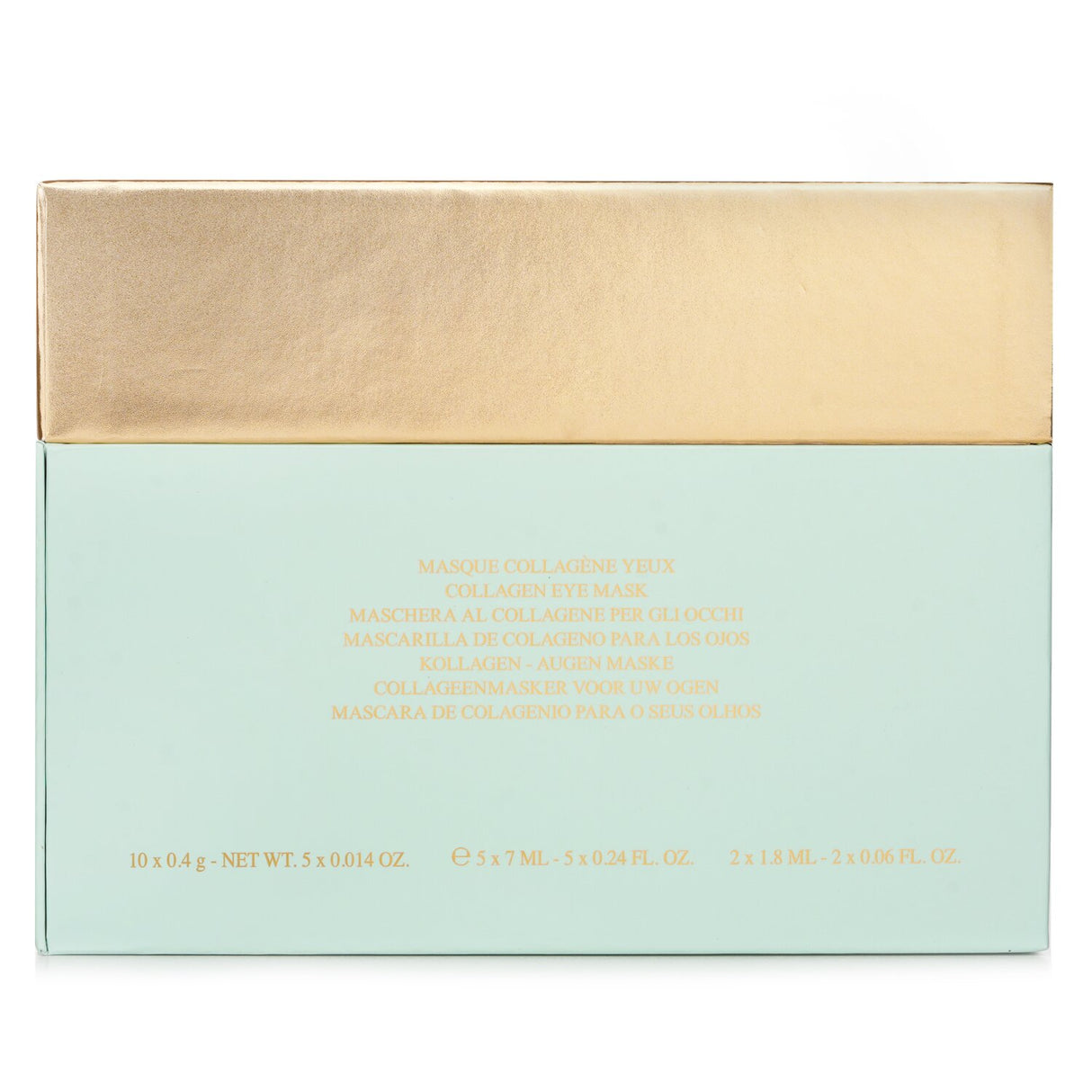 Luxurious Valmont Eye Regenerating Mask with collagen sheets and Precursors, revitalizing and hydrating delicate eye area.