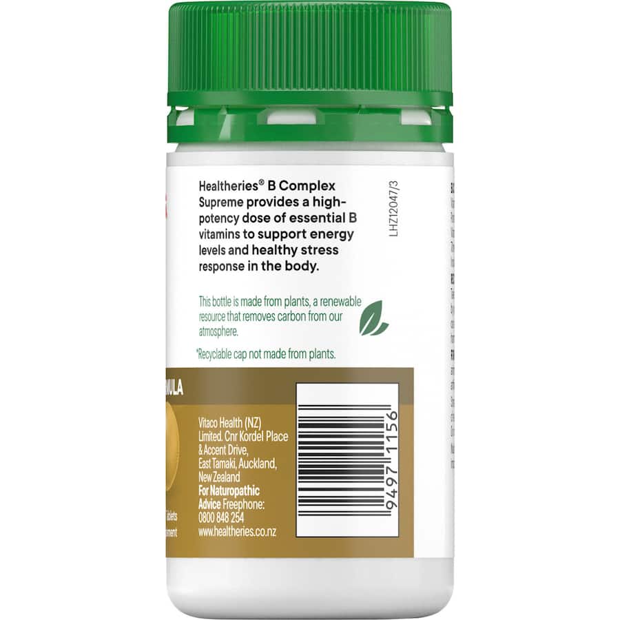 Healtheries Vitamin B Complex Supreme Tablets 60pack