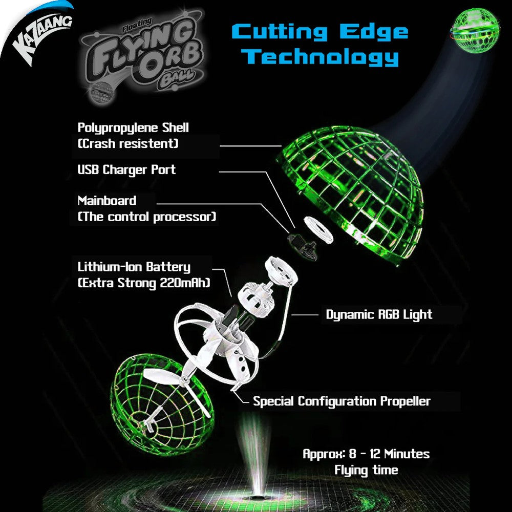 Flying Orb Ball Green
