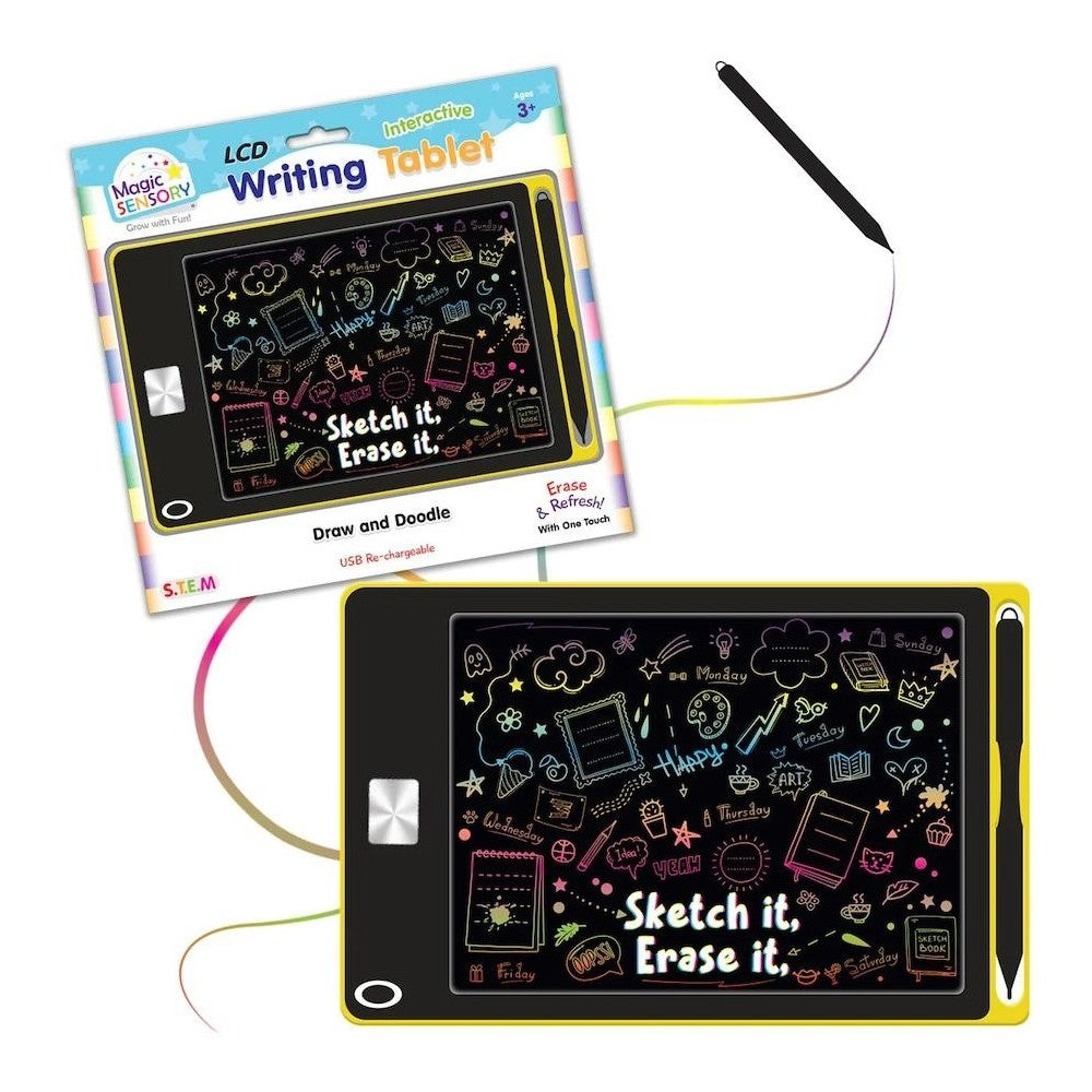 Writing Tablet Lcd Yellow