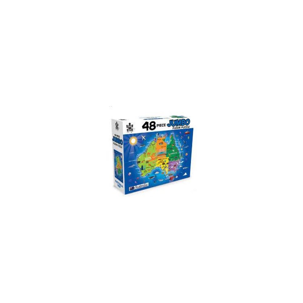 BMS - Australian Map Jumbo Floor Puz - Jigsaw Puzzle