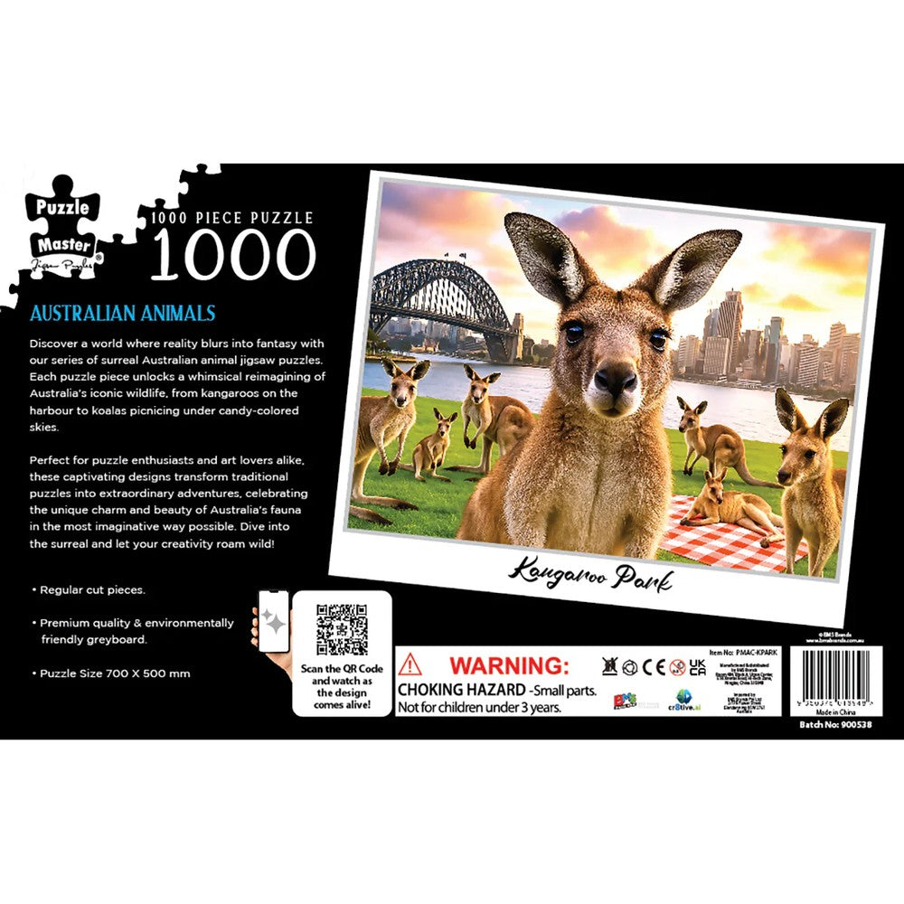 Puzzle - BMS - Kangaroo Park Jigsaw 1000Pc