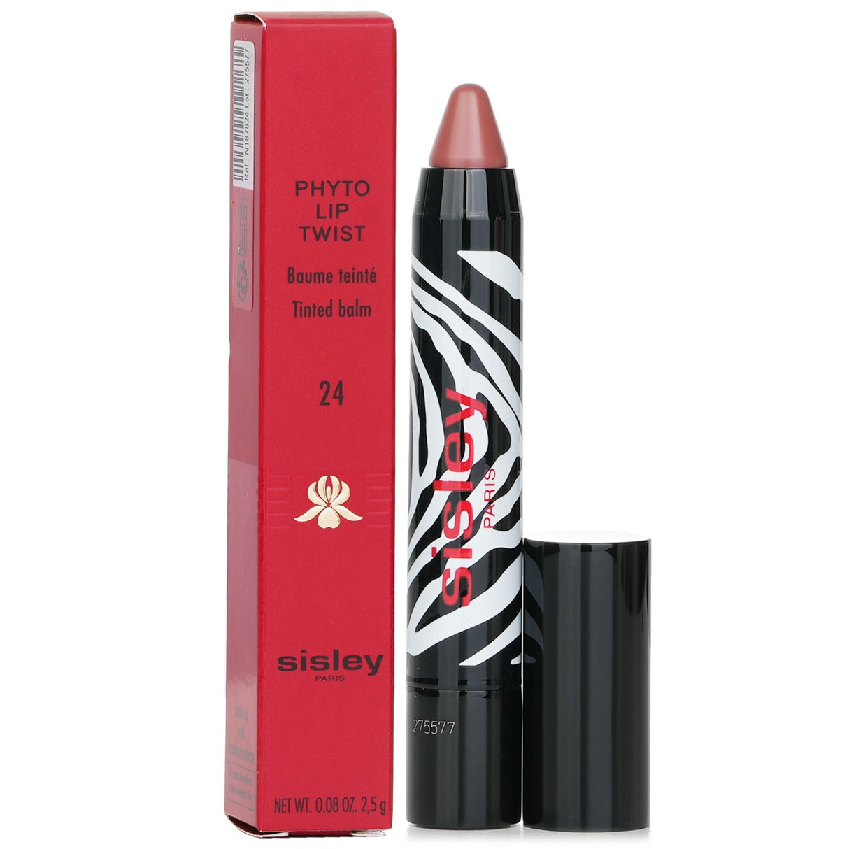 Sisley - Phyto Lip Twist - # 24 Rosy Nude - 2.5g/0.08oz