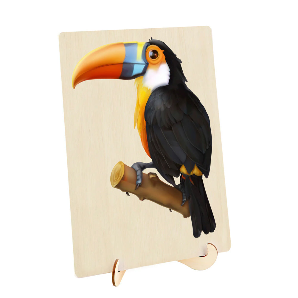 BMS - Toucan Wooden Jigsaw 135 Piece