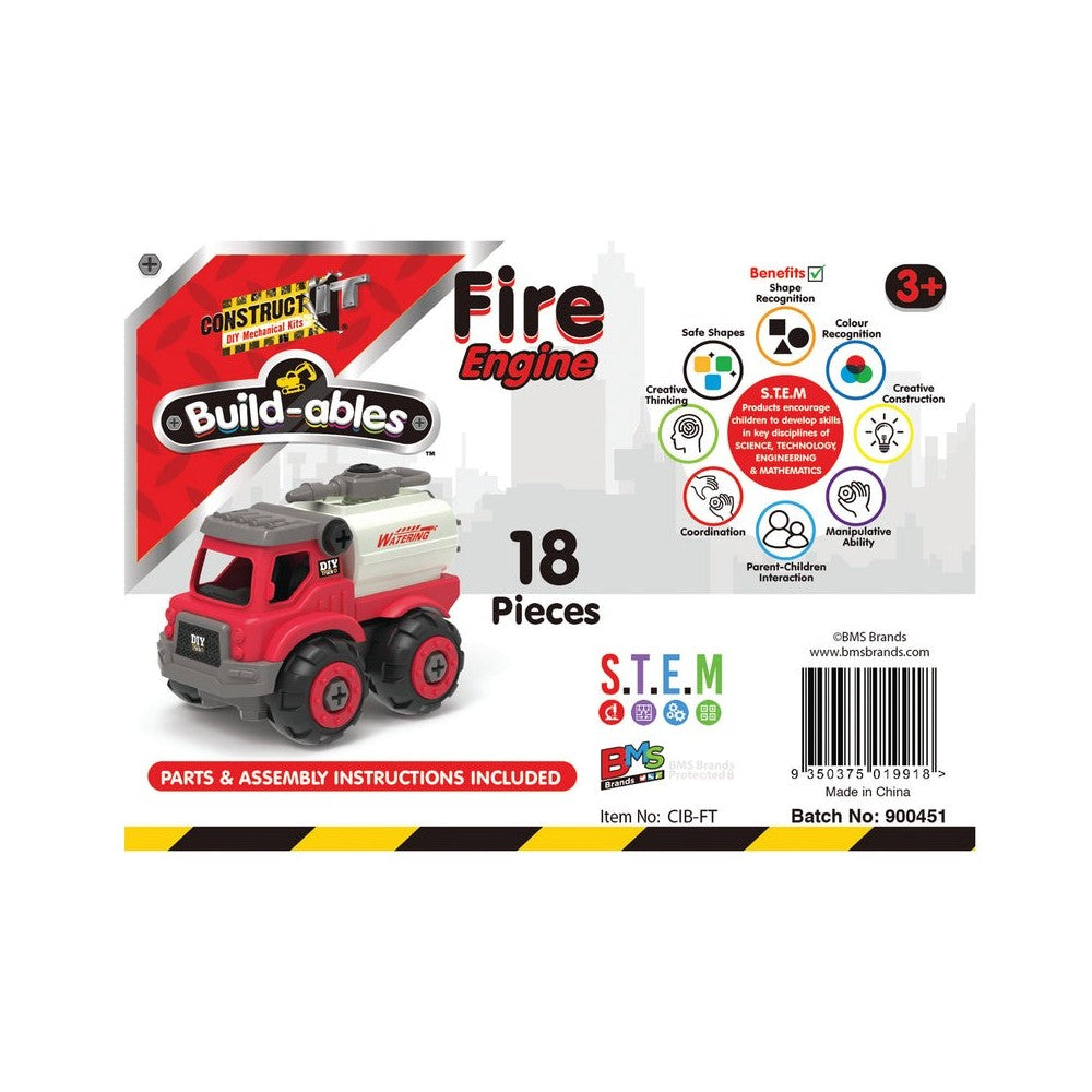 Build-Ables Mini Fire Engine