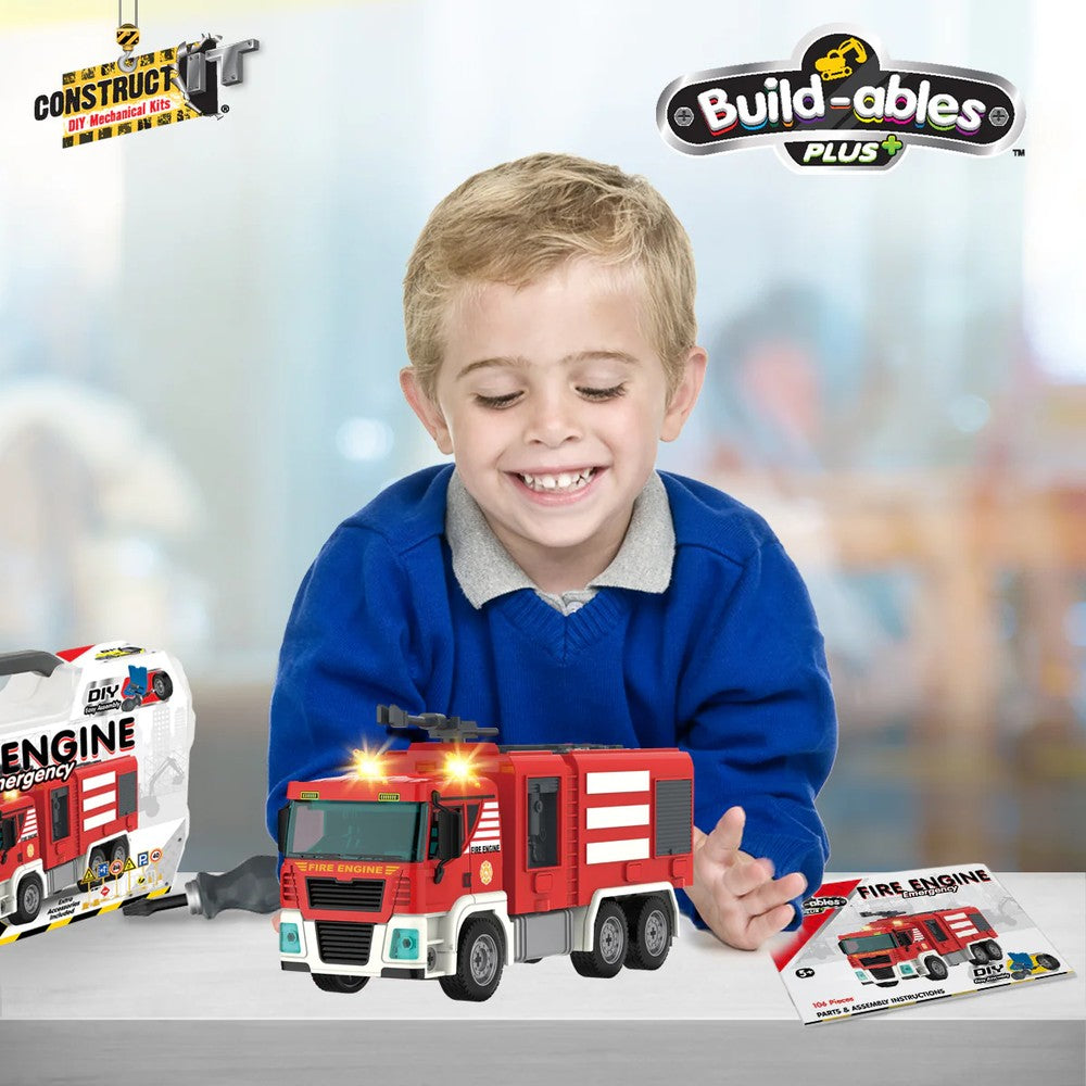 Build-Ables Plus Fire Engine