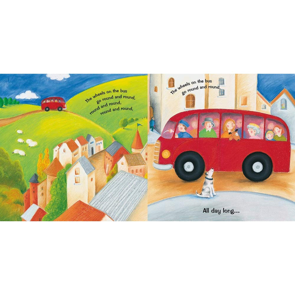 Puzzle - Wheels On The Bus Book & Puz