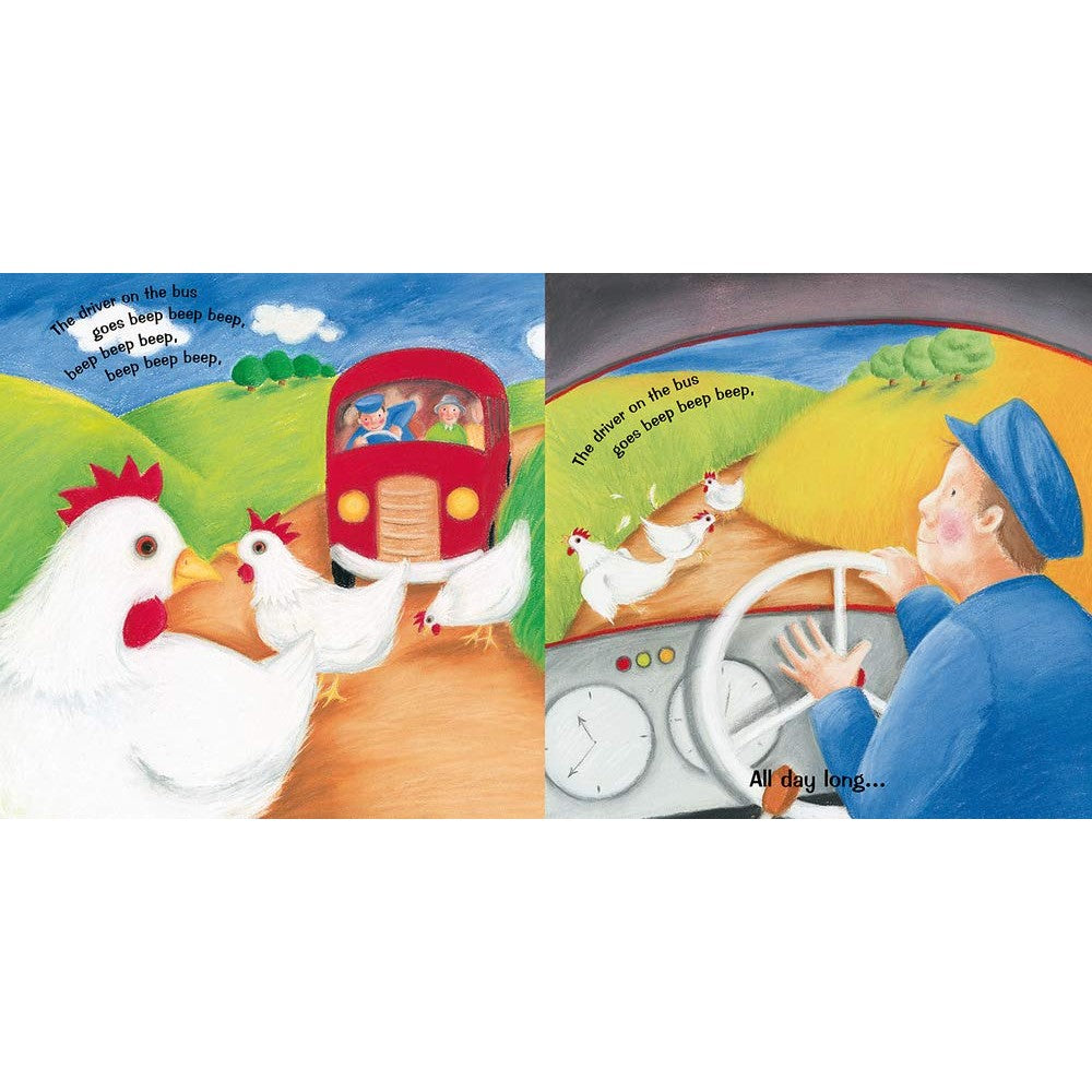 Puzzle - Wheels On The Bus Book & Puz