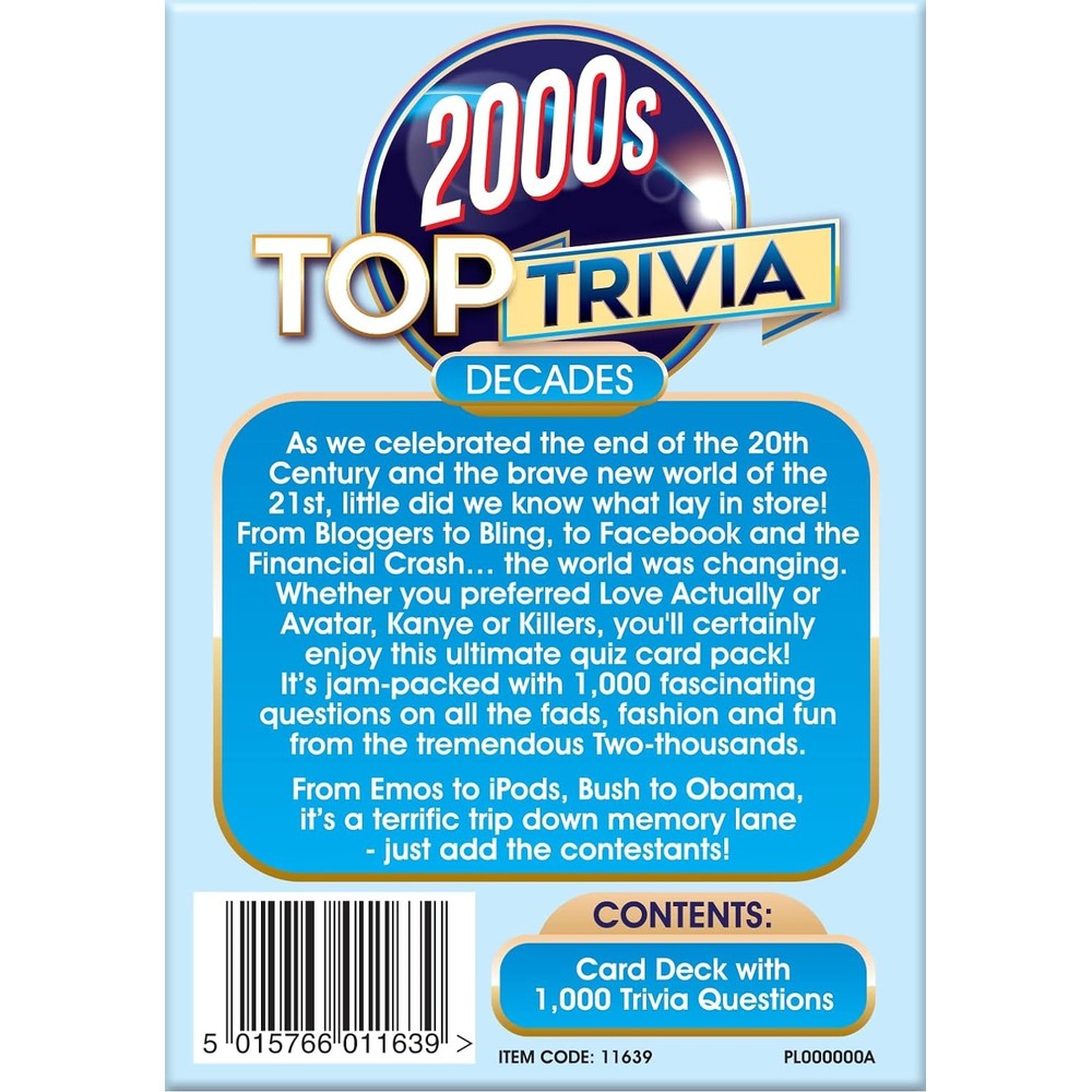 Top Trivia Decades - 2000's