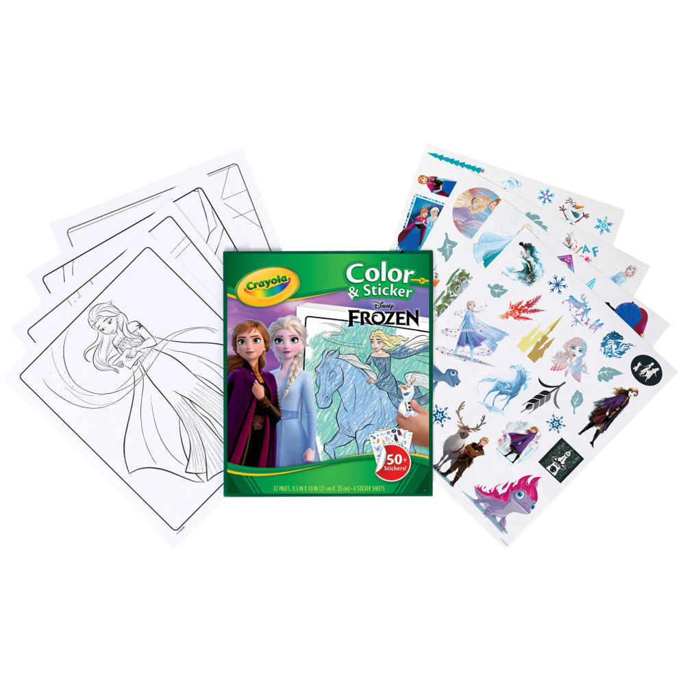 Frozen Colour & Sticker Book