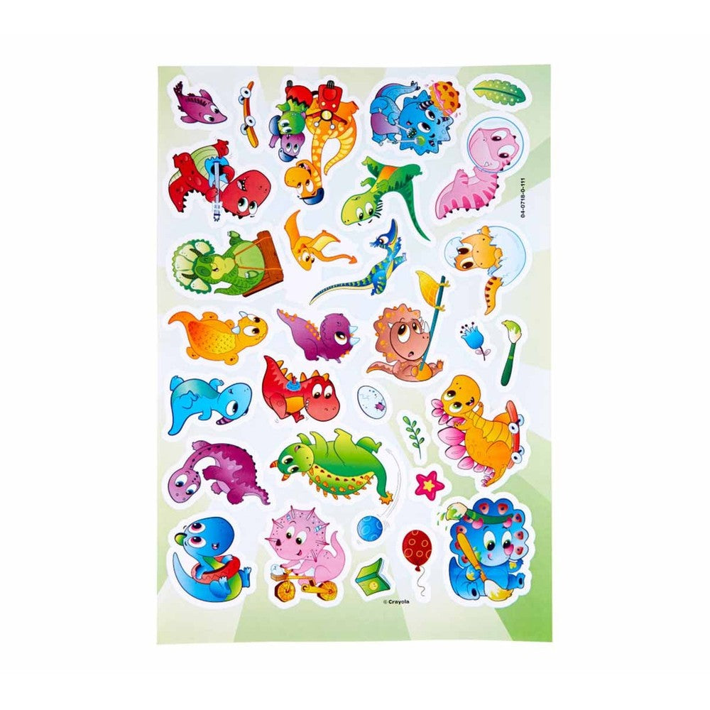 Prehistoric Pals Colour Book