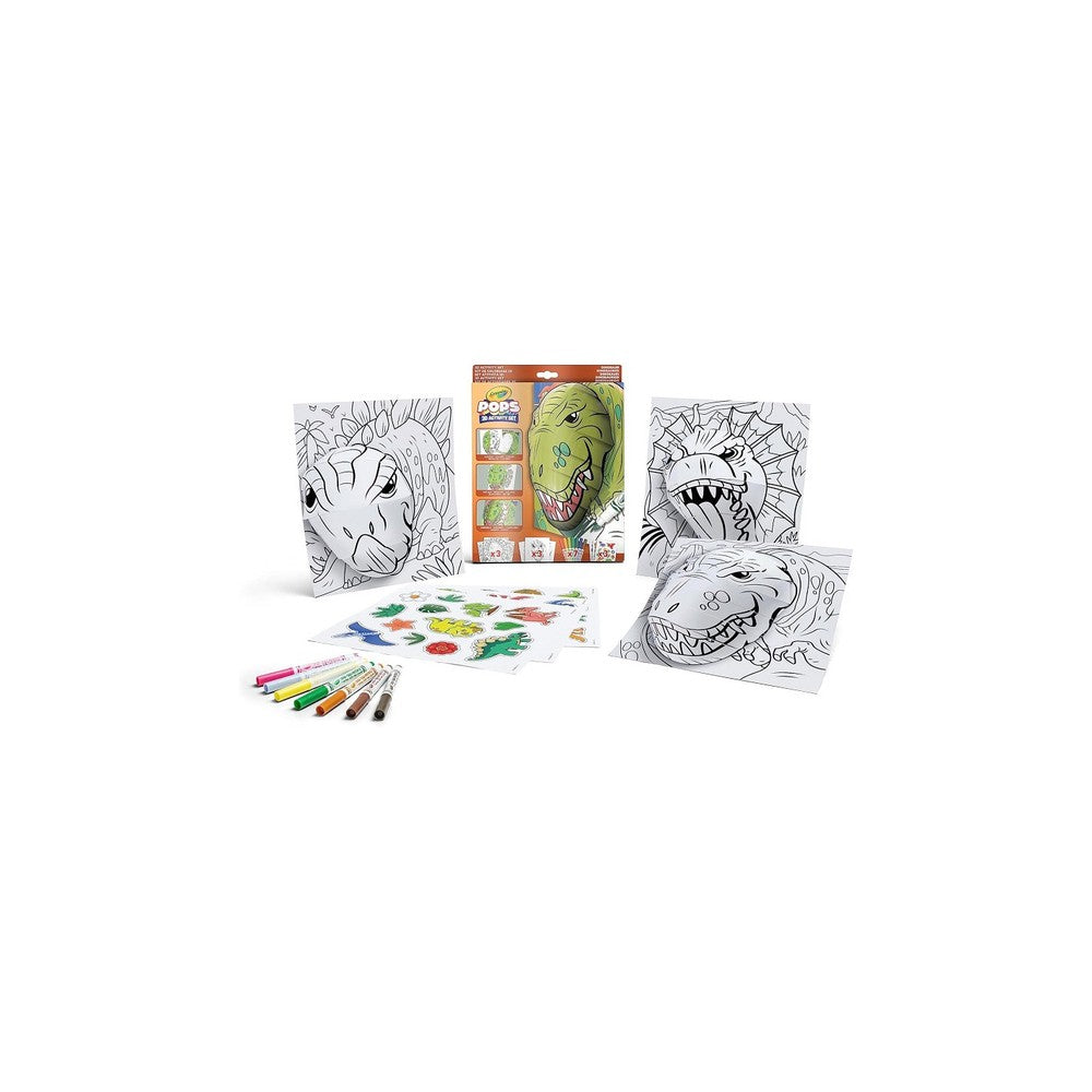 Pops 3D Activity Set Dinosaurs