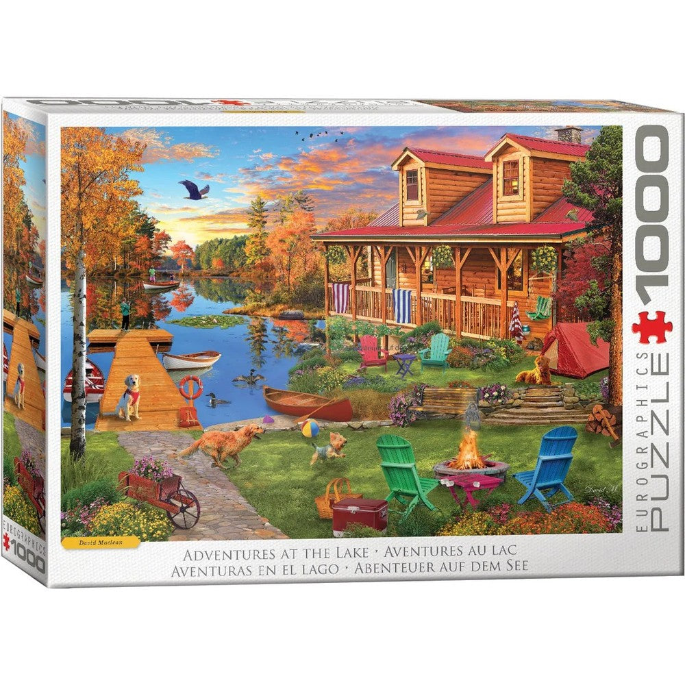 Eurographics - Adventures At The Lake 1000 Piece - Jigsaw Puzzle