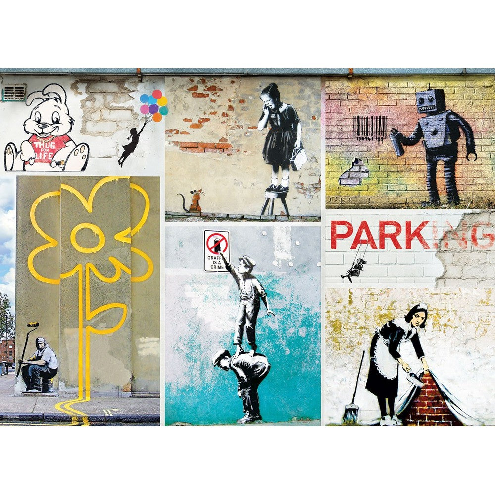 Puzzle - Eurographics - Banksy; Street Art 1000P