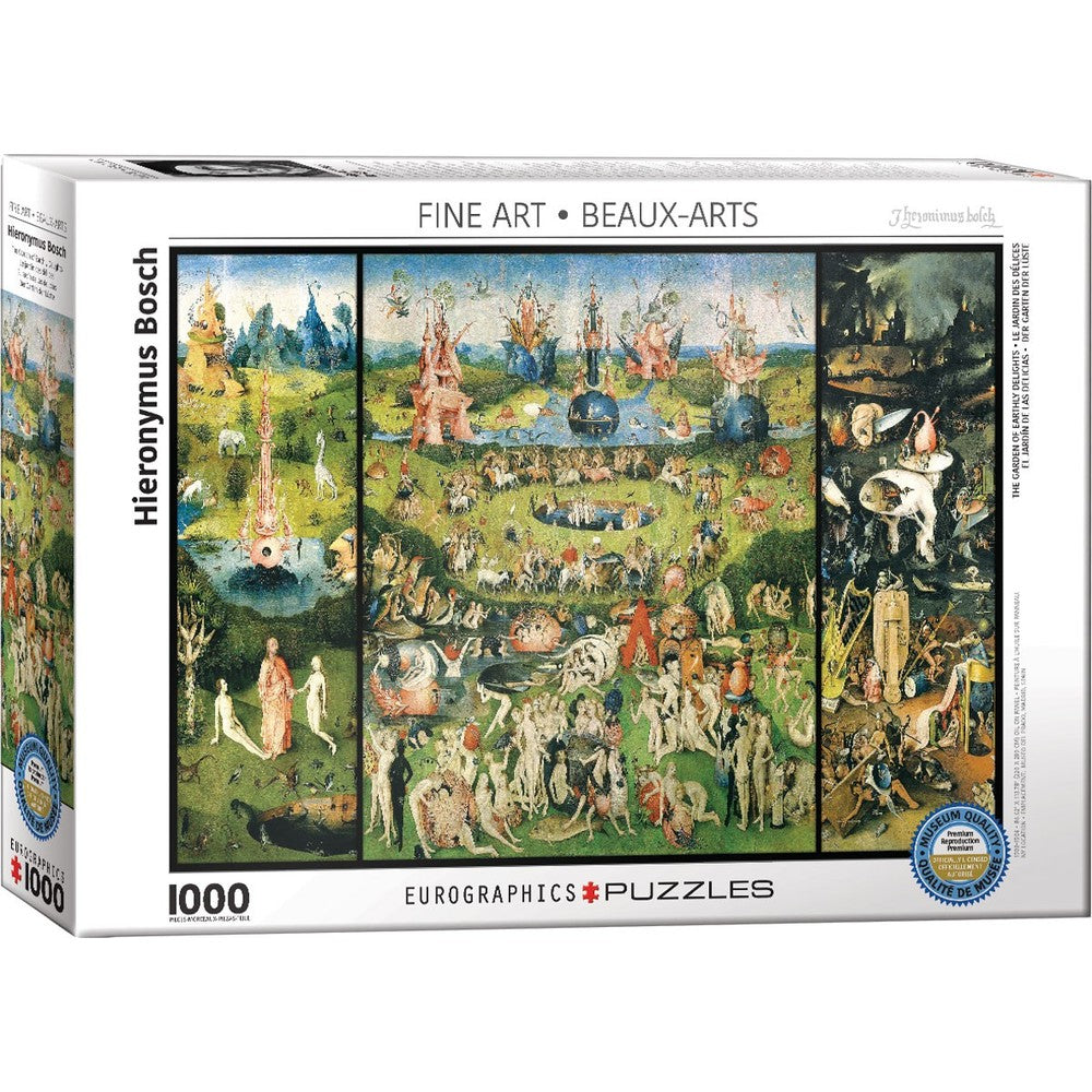 Eurographics - Bosch; Garden Earthly Delights - Jigsaw Puzzle