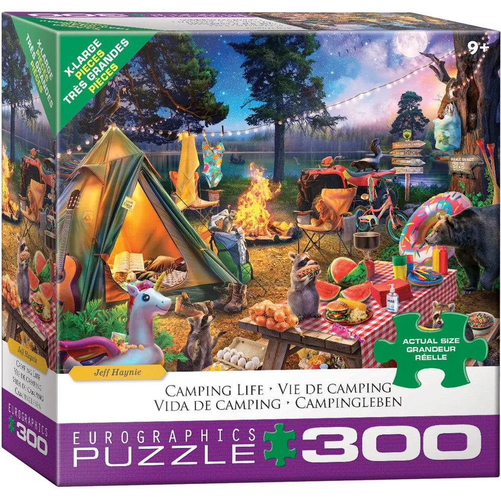 Eurographics - Camping Life 300pcxl - Jigsaw Puzzle
