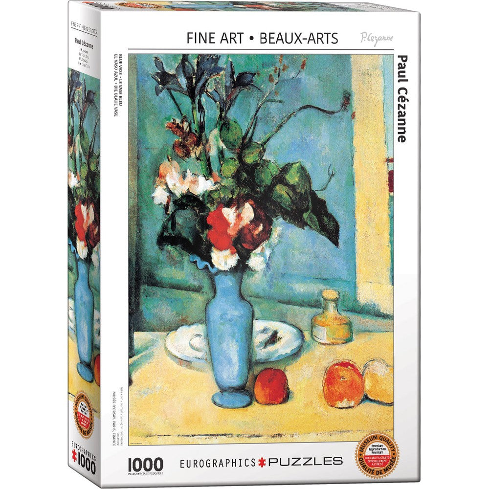 Eurographics - Cezanne; Blue Vase 1000 Piece - Jigsaw Puzzle
