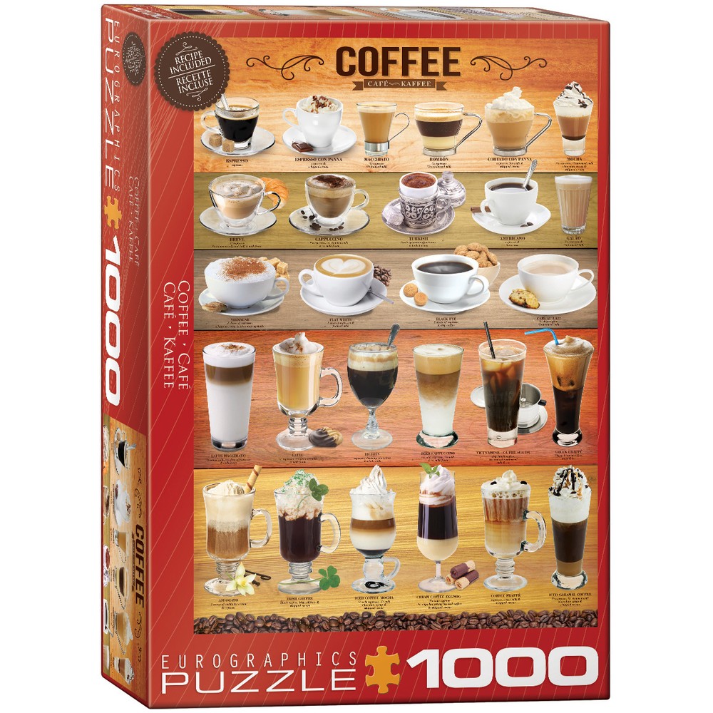Eurographics - Coffee 1000 Piece - Jigsaw Puzzle