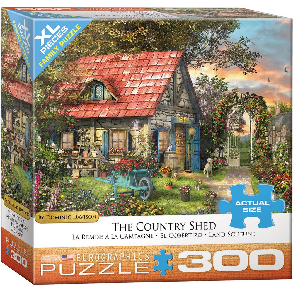 Eurographics - Country Shed 300pcxl - Jigsaw Puzzle
