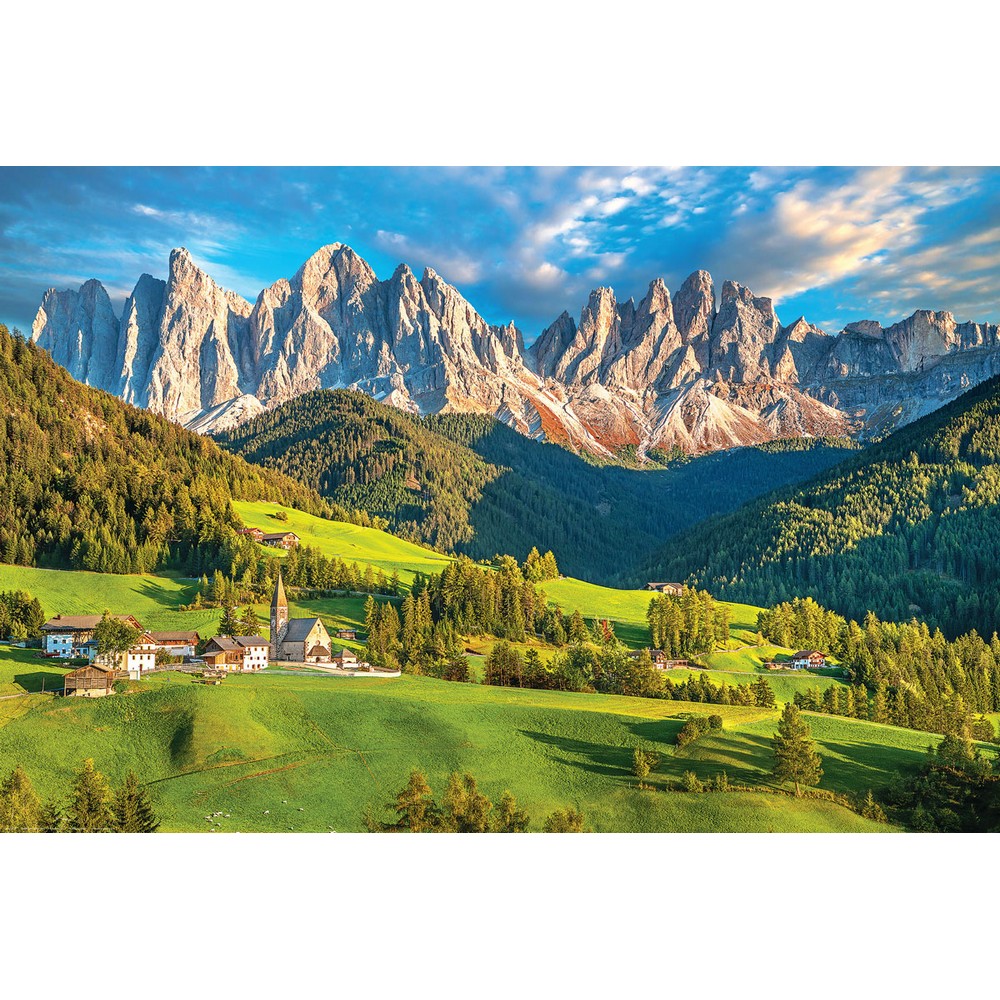 Eurographics - Dolomites Moutains 1000 Piece - Jigsaw Puzzle