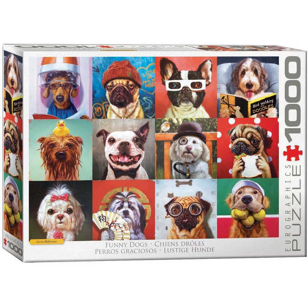 Eurographics - Funny Dogs 1000 Piece - Jigsaw Puzzle