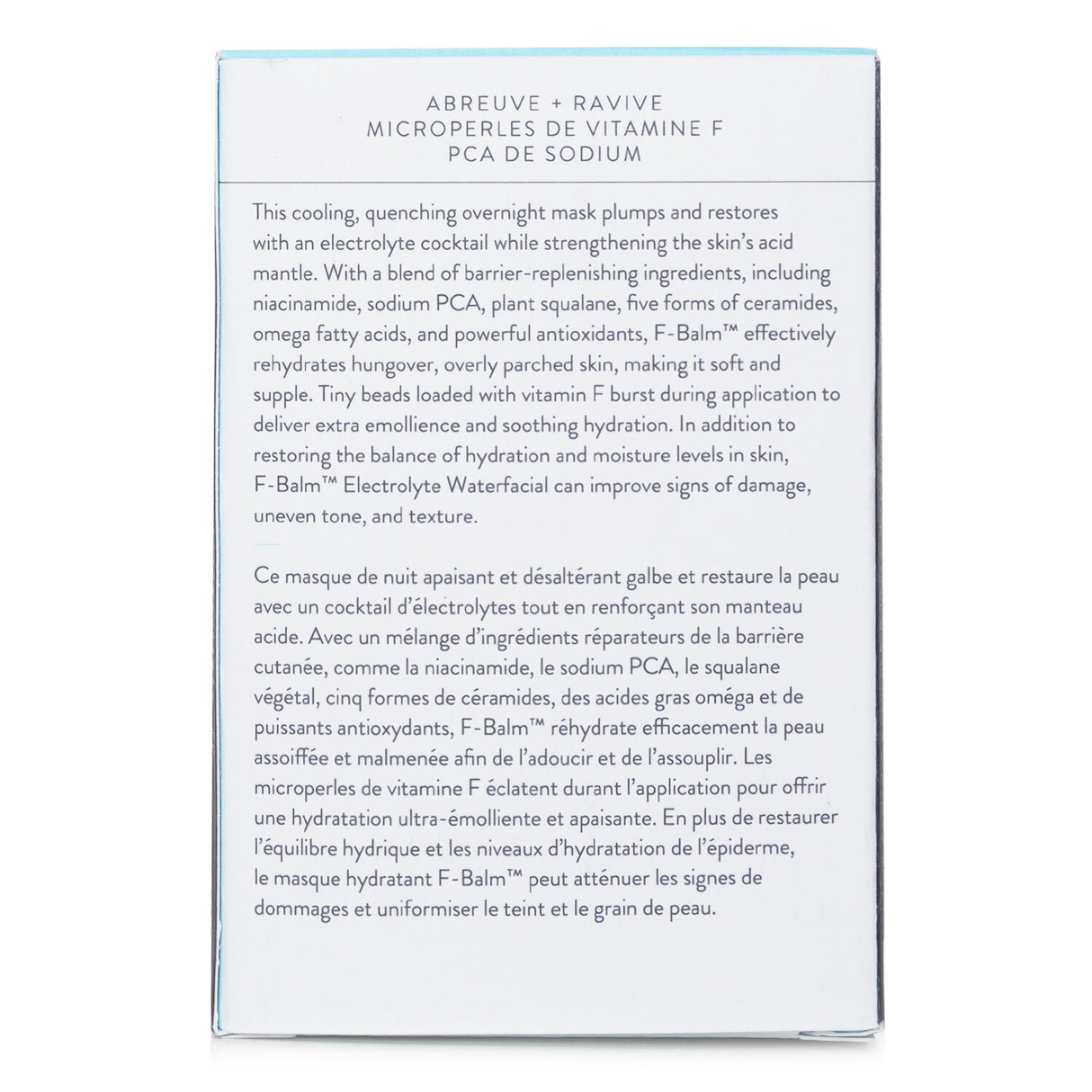 Drunk Elephant - F-Balm Electrolyte Waterfacial - 50ml/1.69oz