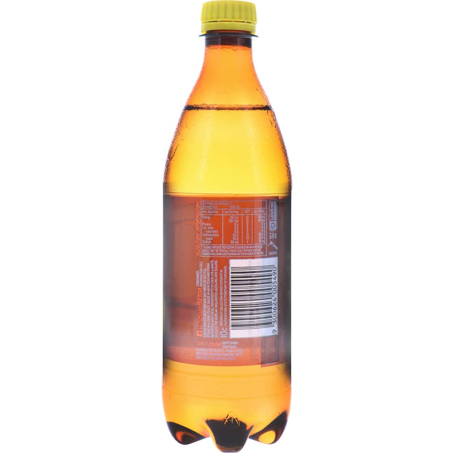 L & P Soft Drink Lemon & Paeroa Btl 600mL