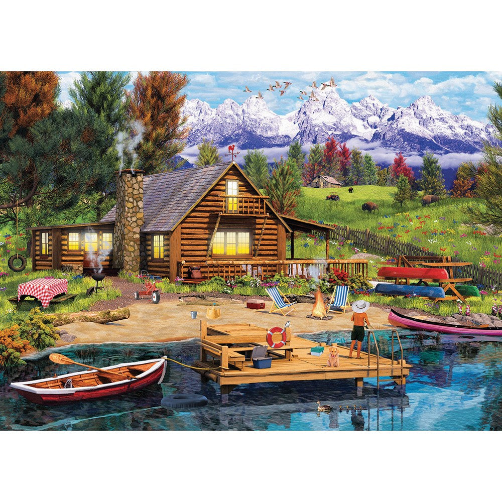 Puzzle - Eurographics - Grand Teton Cabin 1000pc