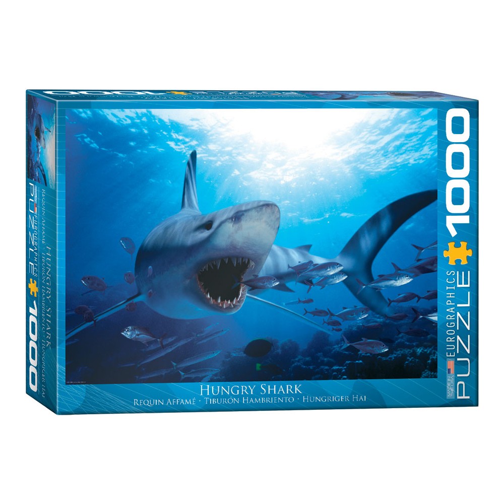 Eurographics - Hungry Shark 1000 Piece - Jigsaw Puzzle